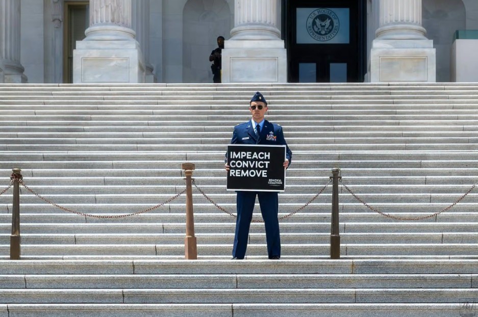 Air Force Major Faces Career-Ending Charges After Publicly Defying Trump